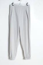 Topshop Womens Wrap Front Harem Trousers - Light Grey - Size 6 (I35)