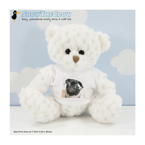 Personalised photo 15cm white - 15cm,