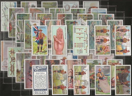 Ogdens full set - boy, scouts