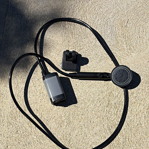 Portable camping shower set - portable,