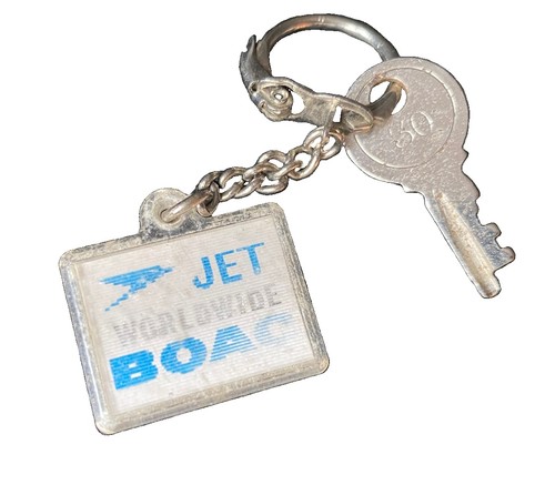 Boac keyring vintage - boac,