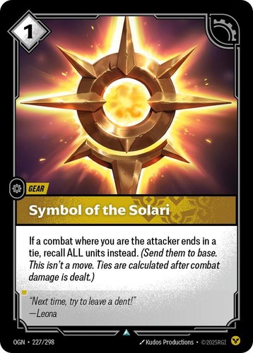 Symbol the solari - symbol, ogn