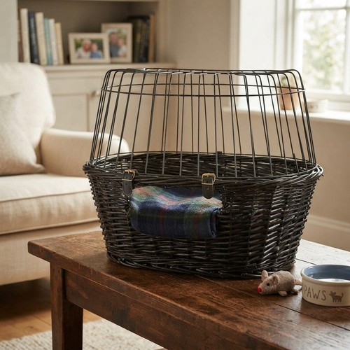 Durable dog bike basket - bike,