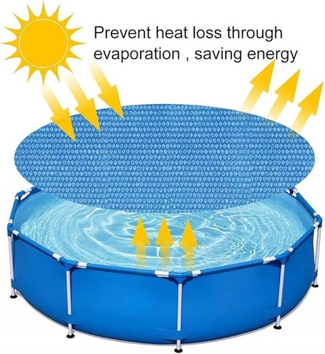 Insulated round swimming pool - round,