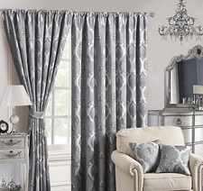 Jacquard Curtains Pencil Pleat