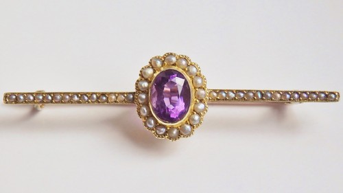 Antique murrle bennett - murrle, 9ct