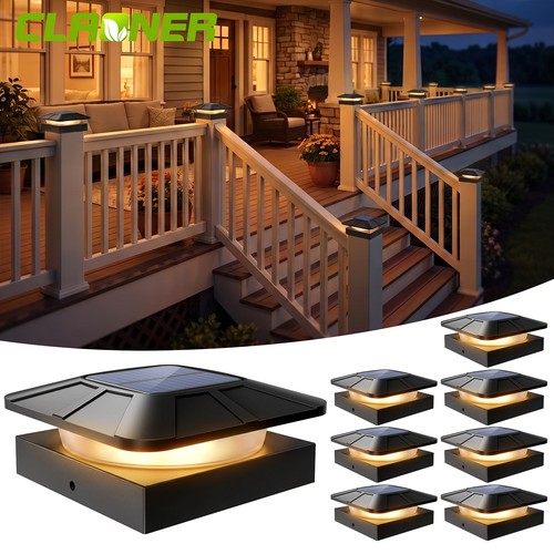 Led solar powered deck - solar,