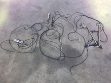 1996-2004 R170 MERCEDES SLK x2 CONVERTIBLE HYDRAULIC ROOF RAMS AND PIPES