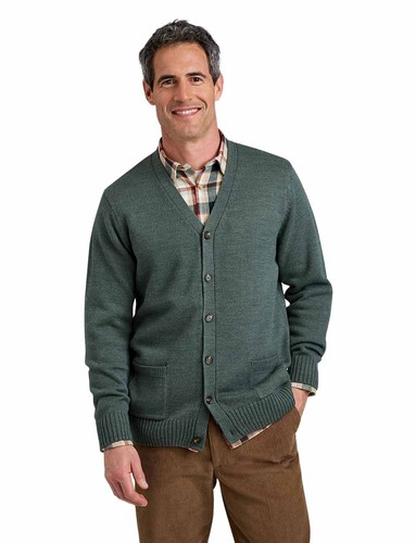 Mens chunky knit wool blend - knit,