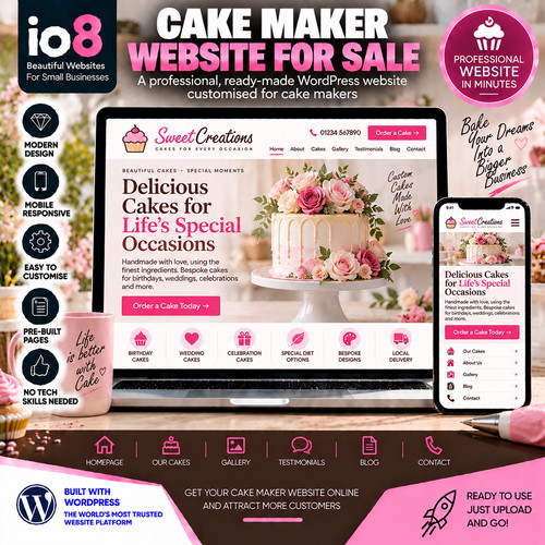 Cake maker website - cake, –