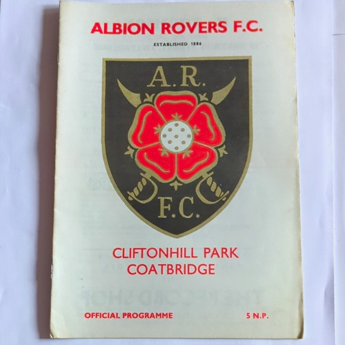 Albion rovers clydebank - rovers, v
