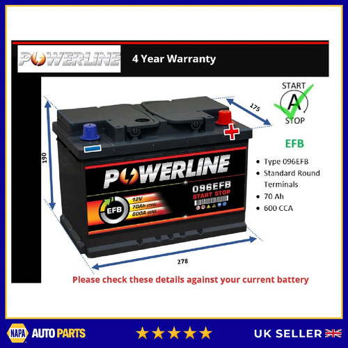 Efb car battery - car,