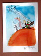 Quentin Blake original drawing