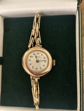 Vintage Ladies Rolex Circa 1920. Gold Plated.