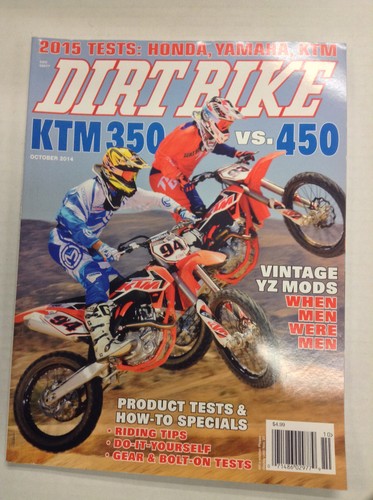 Dirt bike magazine ktm - bike,