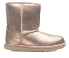 NWT UGG KIDS METALLIC ROSE