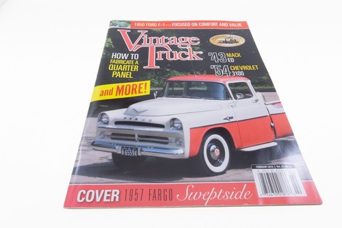 Vintage truck magazine - magazine, 1957