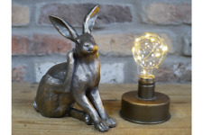 Cute Bronzed Sitting Hare