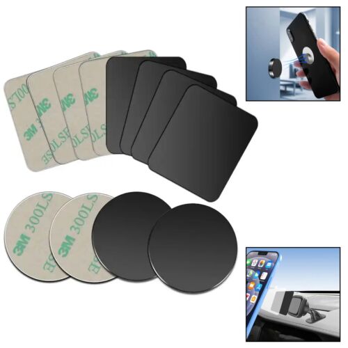 Metal plate for magnetic - for, phone