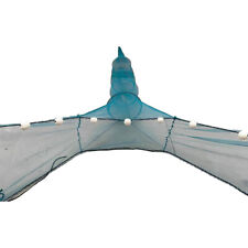 EEL Fishing Net Small Mesh Trap Fishing Trap Net 8x1x3m Trawl Fishing Cage with 