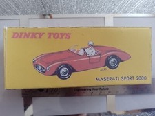 Dinky 22A. Maserati Sports 2000 Reproduction /Replica Box Only
