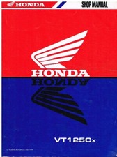 HONDA VT125Cx ORIGINAL 1999 FACTORY WORKSHOP MANUAL