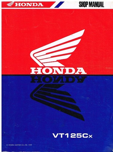 Honda vt125cx original - vt125cx, 1999