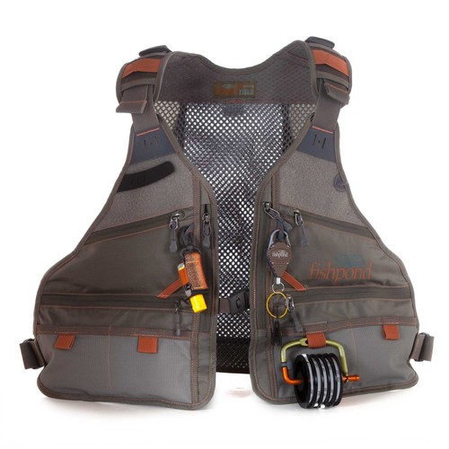 Fishpond flint hills vest - flint,