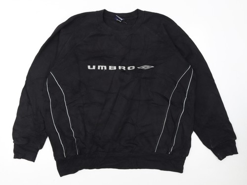 Umbro men black pullover - black, xl
