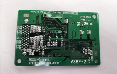 Roland vf8f effect expansion - roland, vf8f-2