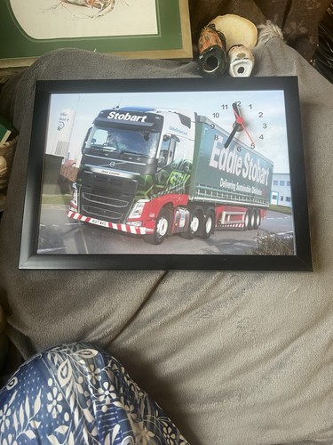 Eddie stobart wall clock - , truck