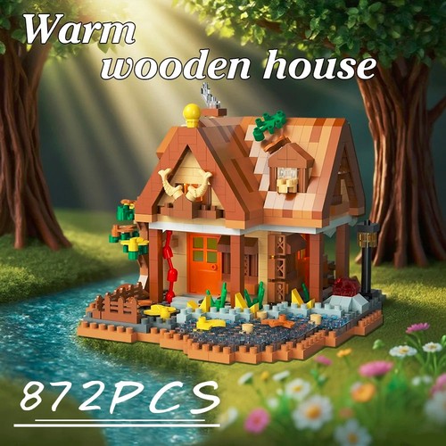 Village cottage house mini - village,