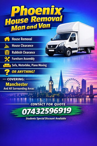 Man and van hire house - hire, removal
