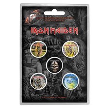 Iron Maiden badge pack Band