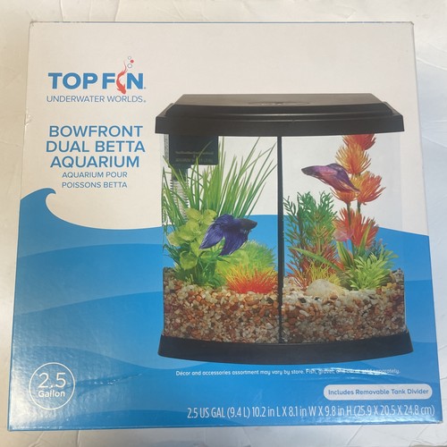 Top fin bowfront dual betta - fin,