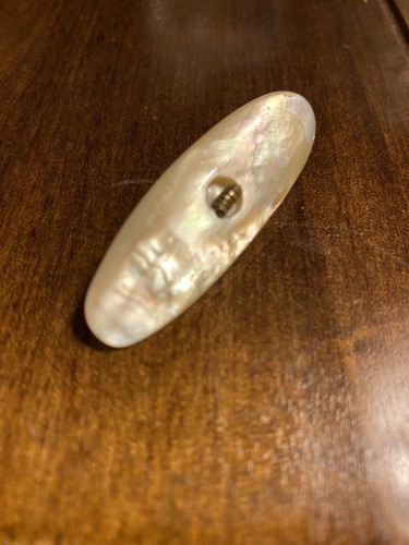 Vintage mother pearl brooch - vintage, of