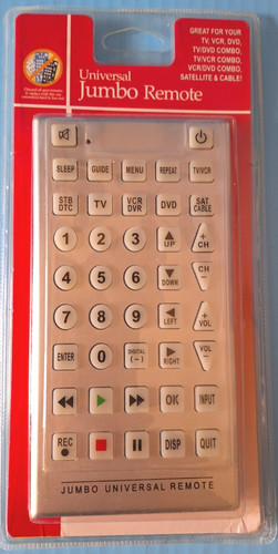 New universal jumbo remote - new,