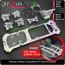 StupidRC Traxxas X-Maxx Compatible Extreme Series Motor Mount/Center Brace 12S