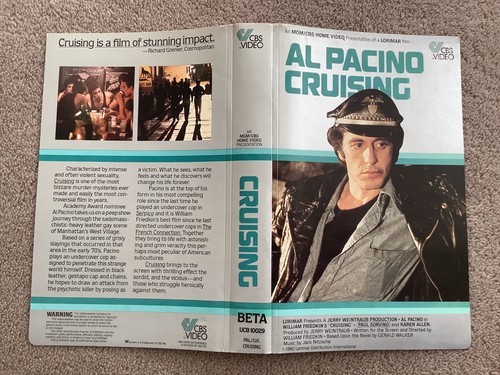 Cruising vhs video sleeve - ,