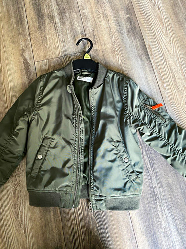 Boys green bomber - h&m,