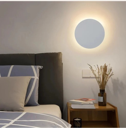Modern round led wall - led, light