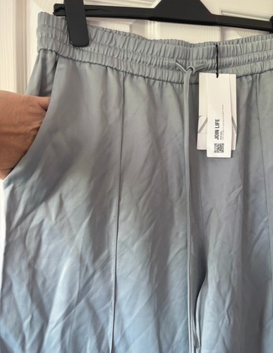 Bnwt grey silver zara - zara, satin
