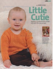 Buttoned Jumper 0-7 Yrs - Knitting Pattern - SIRDAR SNUGGLY BAMBOO DK