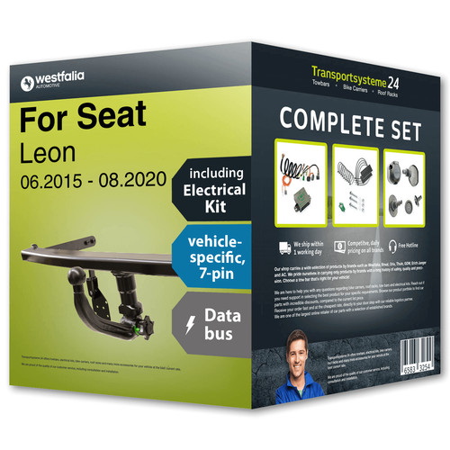 Towbar detachable for seat - towbar,
