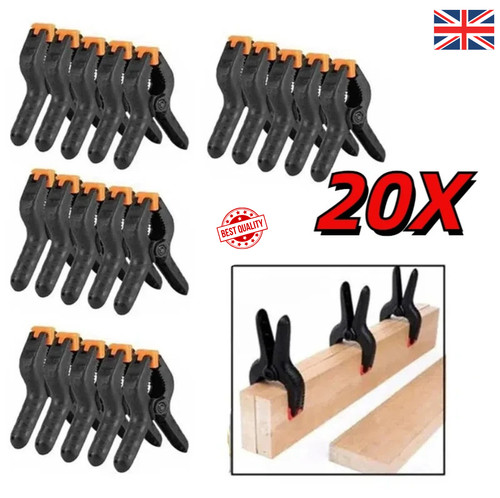 20x heavy duty spring clamps - 20x,