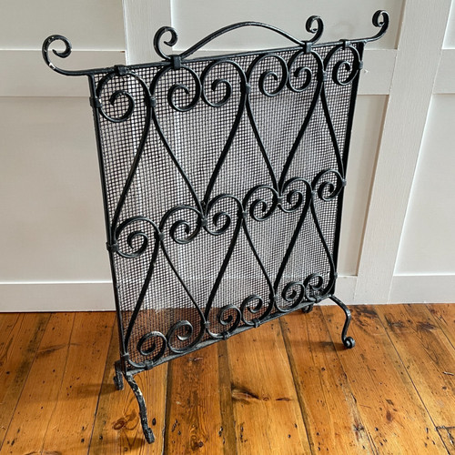 Antique black cast - iron, metal