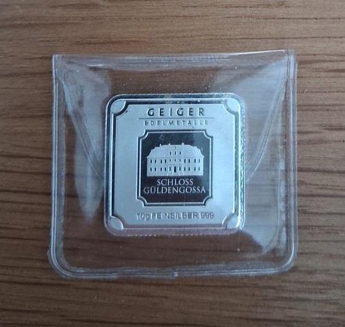 10g silver geiger - geiger, .999