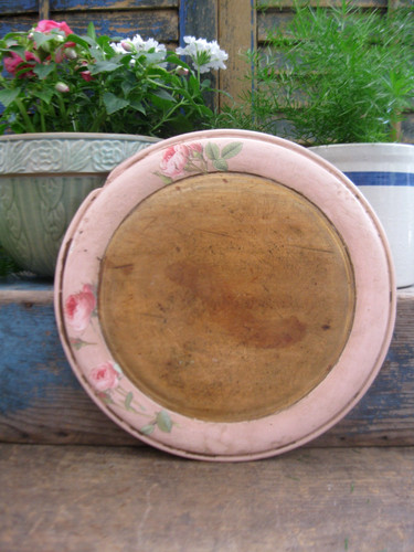 Antique english round wood - antique,