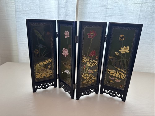 Antique oriental carved flower - antique,
