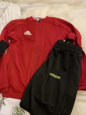 Adidas Boys Track Suit Set